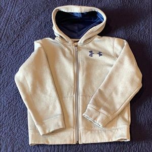 Boys YSM Under Armour zip-up hoodie